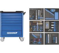 GEDORE WSL-L-TS-190 Servante d'atelier workster smartline avec 190 outils, 2980320