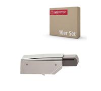 Gedotec Blumotion 973A0600 Lot de 10 amortisseurs de porte Blum - Pour charnières centrales jumelles - Amortisseur de porte à clipser - Fermeture douce et silencieuse des portes de meubles
