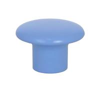 Gedotec Bouton de meuble pour chambre d'enfant - Diamètre : 32 mm - Couleur : bleu clair - 1 pièce - En plastique - Couleur - Boutons colorés pour armoires