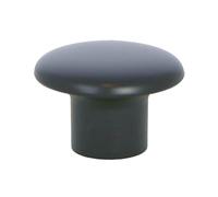 Gedotec Boutons de meuble pour chambre d'enfant | Diamètre 32 mm | Couleur Noir | 1 pièce | Poignées de meubles en plastique | COLOUR | Boutons de placard colorés | Boutons de meuble pour enfants |