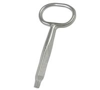 Gedotec arrée Easy | 1 pièce - Clé à mandrin pour serrure à cliquet n zinc moulé sous pression 8 x 8 mm | Portes ou armoires en métal | Ferme-porte e nouveau bâtiment