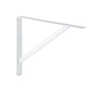 Gedotec Equerre charge lourde ATHENA 1 piece - profondeur 400 mm - console de charge lourde Blanc - support mural capacite 300 kg - equerre metal massif - support d'etagere