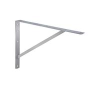 Gedotec Equerre pour charge lourde ATHENA 1 pièce Equerre d'étagère I Profondeur 500 mm I Console pour charge lourde Argent I Support mural pour étagère Capacité de charge 300 kg I Equerre en métal