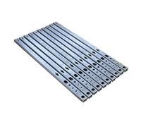 Gedotec Glissiere Tiroir Roulement Billes - Rail Telescopique en Acier pour Support de Tablette, Meuble Ordinateur, Tiroir - Roulement et Guidage - Hauteur 17 mm - Longueur: 310 mm - 10 Pièces