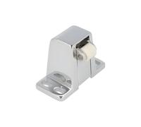 Gedotec Loqueteau à rouleau de sauna Loqueteau de porte à galet chrome poli | Loqueteau à rouleau pour porte en bois, 85 x 59 x 41 mm, à visser, rechange porte de sauna, accessoire et ferrure de sauna