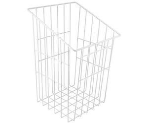 GedoTec® Panier à linge Grille Blanc avec fonction suspension Collecte de linge - L x H x P 230 x 300 x 430 mm - Métal RAL 9010 blanc par pulvérisation | Powered by Häfele