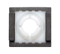 Gedotec Patin de rechange pour ferme-porte GEZE | coulisseau pour glissière standard à enficher | 1 pièce - patin de rechange pour glissière de ferme-porte