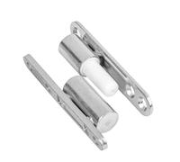 Gedotec Paumelles de rénovation en acier galvanisé | 1 pce Charnière de porte avec technique de palier lisse sans entretien | Diamètre : 15 mm | Paumelles de porte pour bâtis de porte en bois