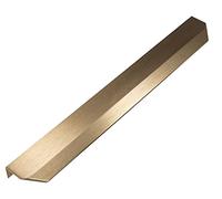 Gedotec Poignée de Meuble de Cuisine en Laiton Vieilli Brossé - Vann - Style Vintage à Visser pour Tiroirs et Portes d'Armoire - Profilée BA 1120 mm - 1 Pièce