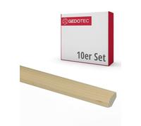 Gedotec Quart de rond - Planches en bois pour construire et bricoler en bois résineux 100 cm | 10 pièces 14x14 mm | BASIC | moulure décorative polyvalente et bois pour bricoler différents objets | B