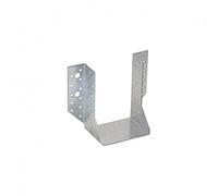 Gedotec Sabot de poutre avec languettes extérieures en acier | 10 pcs Support de poutre - 100 x 140 x 75 mm | Support de poteau Raccord d'angle pour charges lourdes