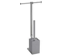 Gedy Arc-en-Ciel Colonne sur Pied en Acier Inoxydable Gris 25,7 x 16 x 58,8 cm