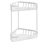 Gedy Augustus Porte-objets double angle Blanc