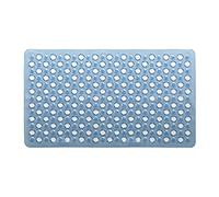 Gedy Azzurra, G-Maim antidérapant Baignoire avec ventouses, Dimensions 60 x 38, Tapis de Bain en résine, Finition, Design R&S, 100% fabriqué en Italie, Tapis Lavable en Machine, 2 Ans de Garantie,
