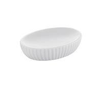 Gedy Blanc, G-Marika, Porte-Savon, Composants fabriqués en céramique, Dimensions 3 x 12 x 8,3 cm et Poids 0,315 kg, Design R&S, 2 Ans de Garantie, Unique