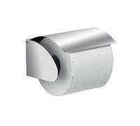Gedy Brossé, 6,7 x 12,3 x 8,8 cm, G-Tokyo, Papier Toilette Couvert, Dimensions 6,7 x 12,3 x 8,8 cm et Poids 0,292 kg, Porte Rouleau en Acier Inoxydable 304, Garantie 15 Ans, Design R&S, Unique