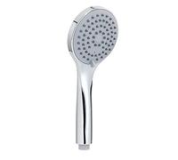 Gedy Chrome, G-Star 05, Douchette 3 Jets, Pomme ABS avec Finition, 5 Ans de Garantie, Design R&S, Filtre de Douche Anti-Sable Inclus, Unique