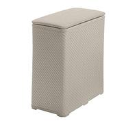 Aqualine - Panier à linge 50x55x28 cm, beige 203803