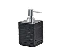 Gedy - DISTRIBUTEUR SAVON PLASTIC NOIR QUADROTTO - Gedy - G-QU811400300