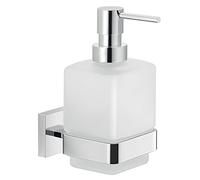 Sapho Gedy Elba - Distributeur de savon liquide, verre dépoli, chrome A08113
