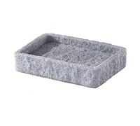 GEDY G-Canton Porte-Savon Gris, Dimensions et Poids : 2,4 x 12,2 x 8,6 cm et 0,33 kg, Porte-Savon Solide en résine et Sable, Finition Anthracite, Design R&S Gedy, 2 Ans de Garantie