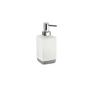 Gedy G-Lucy, Distributeur Blanc, Distributeur de Savon de Salle de Bain, fabriqué en céramique, Dimensions 17,5 x 7,3 x 7,3 cm et Poids 0,308 kg, Design R&D, 2 Ans de Garantie, Unique