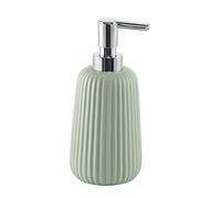 Gedy G-Marika, Distributeur Vert Menthe, Distributeur de Savon de Salle de Bain fabriqué en Acier Inoxydable et Cromall, Dimensions 18 x 8 cm et Poids 0,37 kg, Design R&D, 2 Ans de Garantie, Unique