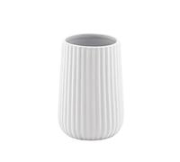 GEDY G-Marika, Porte-Brosse à Dents Blanc, Porte-Brosse à Dents en céramique, 2 Ans de Garantie, Design R&S Gedy, mesures 11,6 x 8 cm, 2 Ans de Garantie