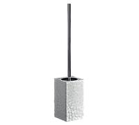 Gedy G-New Martina, Brosse WC pour Salle de Bain, fabriquée en céramique, Dimensions 47 x 9 cm et Poids 0,748 kg, Design R&S, 2 Ans de Garantie, Unique