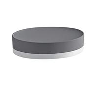 Gedy G-New Mizar Porte-Savon Gris, Composants fabriqués en céramique, Garantie 2 Ans, Dimensions 3 x 12,3 x 9 cm et Poids 0,315 kg, Design R&S