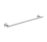 Gedy G-Osaka Porte-Serviettes 60 cm, Couleur Chrome, Composants en Cromall®, Acier Inoxydable et récipients en Verre satiné, Garantie 10 Ans, Dimensions 5 x 40 x 7,6 cm et Poids 0,4 kg, Design R&D