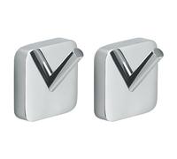 Gedy Lot de 2 cintres Tonga Chrome