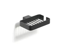 Gedy Lounge Porte-Savon Chromé Noir Taille Unique