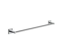 Gedy Manila Porte-Serviettes 60 cm, Couleur Chrome, Composants fabriqués en Acier Inoxydable 304, Cromall et Verre satiné, Garantie 15 Ans, Dimensions 4,7 x 64,1 x 6,8 cm et Poids 0,1 kg, Design R&S,