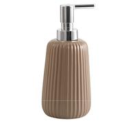 Gedy Marika Distributeur de Savon, céramique, Tourterelle, 8 x 8 x 18 cm