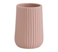 Gedy Marika Porte-Brosse à Dents en céramique, Rose, 8 x 8 x 11,6 cm