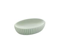 Gedy Marika Porte-Savon, céramique, Vert, 8,3 x 12 x 3