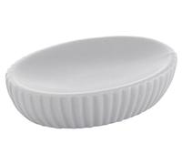 Gedy Marika Porte-Savon en céramique Gris 8,3 x 12 x 3 cm