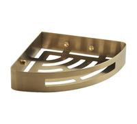 Gedy Nerva Porte-objets d'angle Or mat