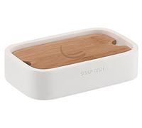 Gedy Ninfea Savon, Résine, Blanc, 8,2 x 12,8 x 3