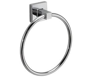 Gedy Olimpo Porte-Serviette en Acier Inoxydable Chromé 15,6 x 4,8 x 17,3 cm