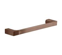 Gedy Pirenei Porte-Serviettes 35 cm Laiton Or Rose | L35,1 x P6,6 x H2,6 cm | Laiton | Vis murales + chevilles | Or rose | PVD