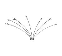 Gedy Pliage 180° sans rideau, dimensions et poids du produit : 38 x 124 x 62 cm et 1,452 kg, cadre rideau de douche en tissu, finition chromée, design R&S, 2 ans de garantie