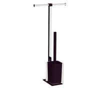 Gedy - Porte Papier ET Brosse Noir PIANTANE - Gedy - G-RA321400000