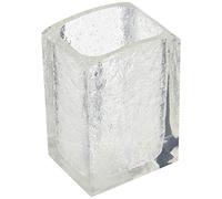 Gedy Porte-pinceaux, résine, Blanc, 6,2x8x11,7