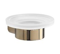 Sapho Gedy Pirenei - Porte-savon avec support, or/verre satiné PI1187