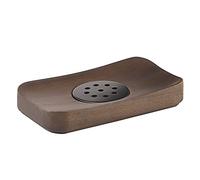 Gedy Porte-Savon, Silicone, Marron Noyer, 14 x 8 x 1,1
