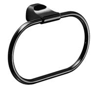 Gedy Porte-Serviette Anneau Stelvio Noir Mat