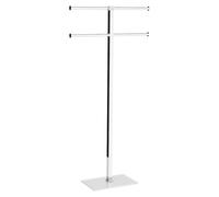 GEDY RA310200000 : Porte-serviettes sur pied, modèle Rainbow, avec base blanche