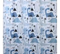 Gedy Rideau 120 x 200 cm Dinosaurs Blanc/Bleu